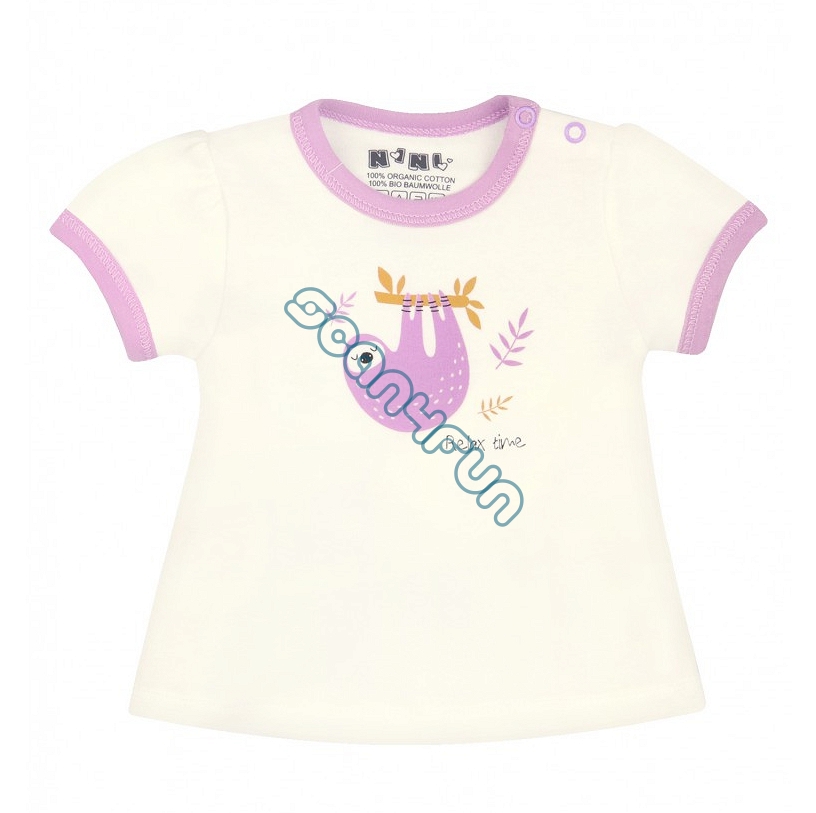 NiNi T-shirt niemowlęcy dziewczęcy ABN-2530