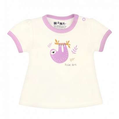 NiNi T-shirt niemowlęcy dziewczęcy ABN-2530